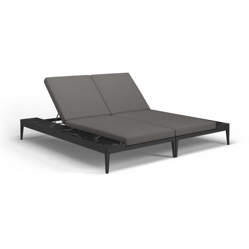 Grid Double Sun Lounger by Gloster