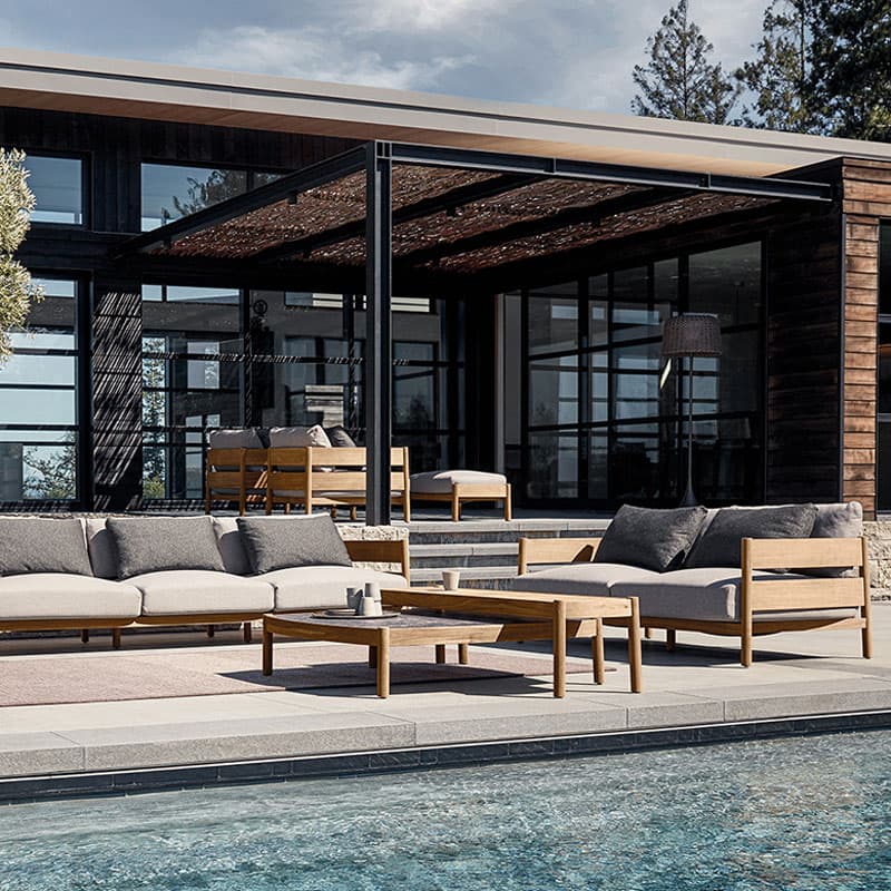 Haven Low Outdoor Coffee Table Gloster FCI London