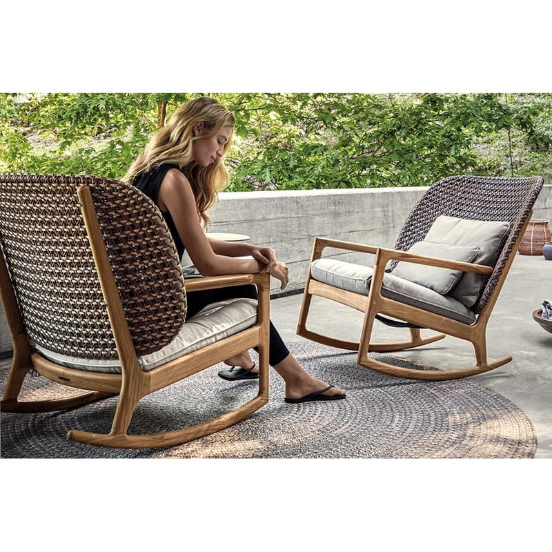 Kay Rocking Chair by Gloster