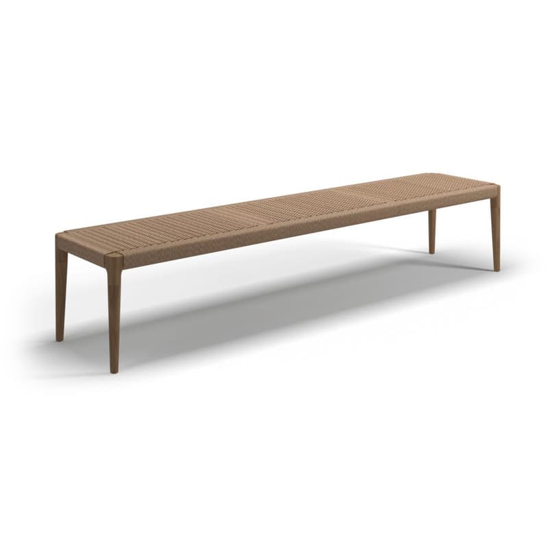 Lima Outdoor Bench by Gloster