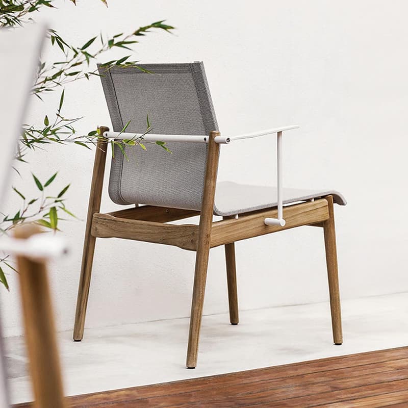 Sway Teak Outdoor Armchair by Gloster