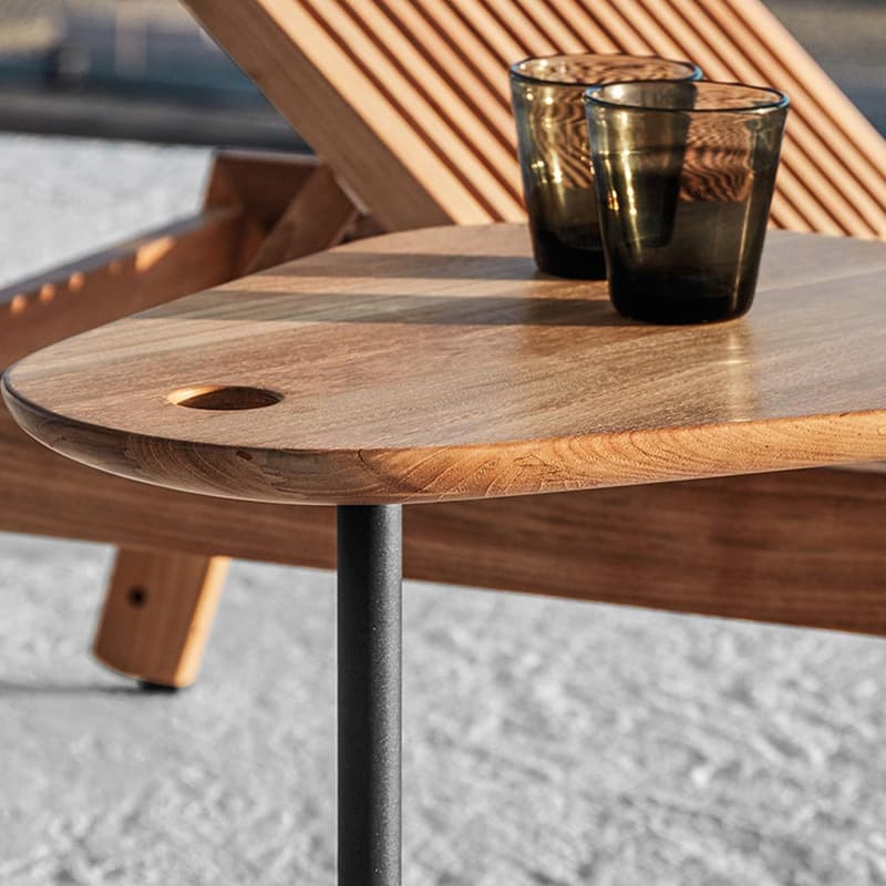 Trident Outdoor Side Table by Gloster