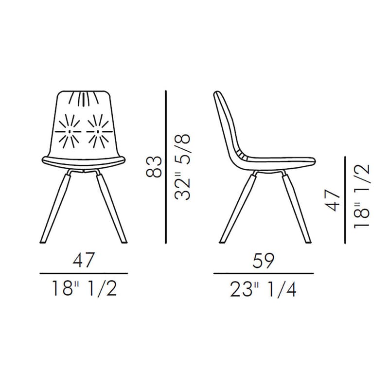 Lisa Dining Chair | Italforma | FCI London