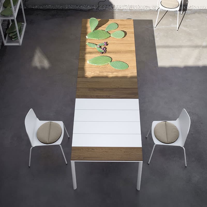 Maki Slatted Dining Table by Kristalia