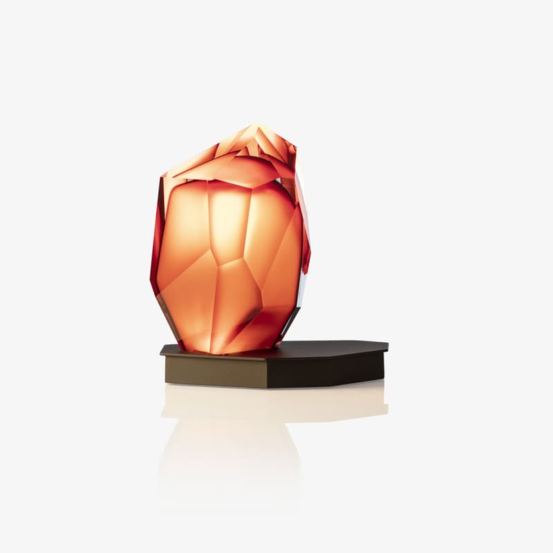 Crystal Rock Table Lamp by Lasvit
