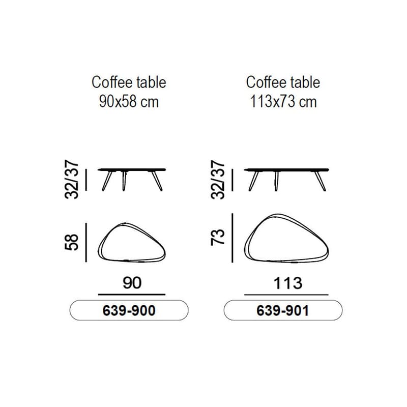 Iduna Coffee Table by Leolux