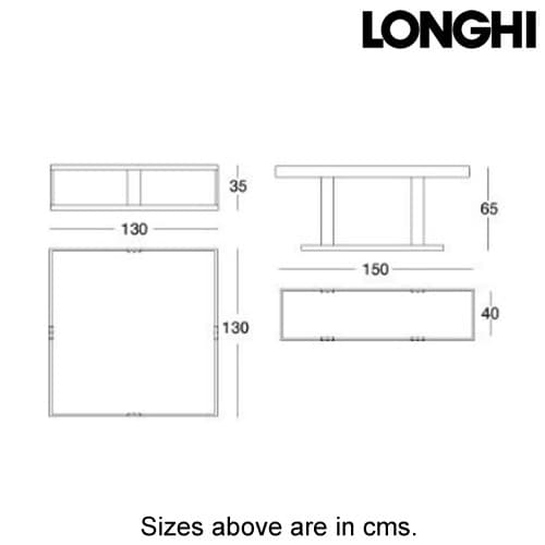 Layer Coffee Table by Longhi