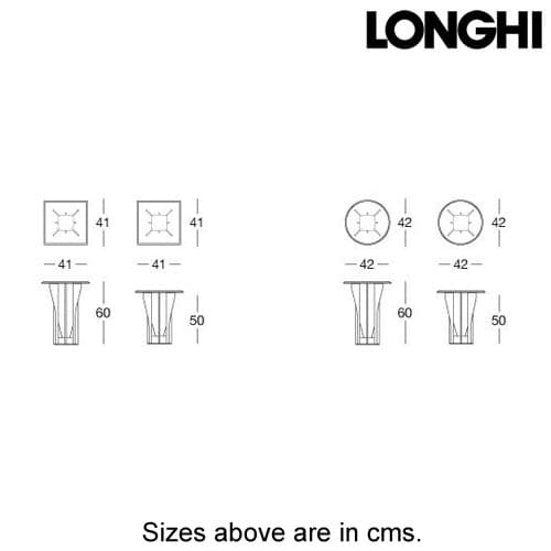 Zeus Side Table by Longhi