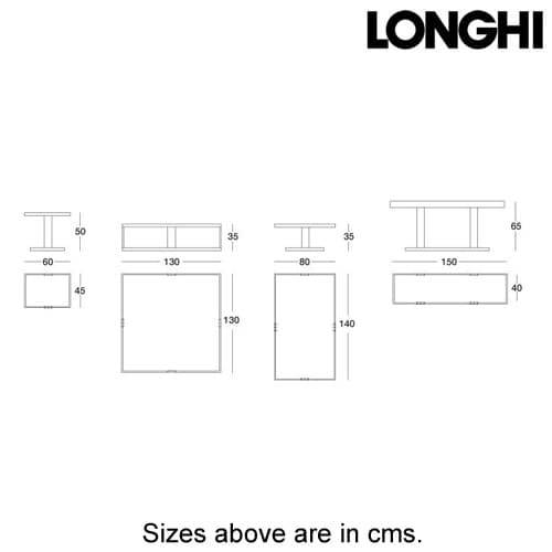 Layer Console Table by Longhi