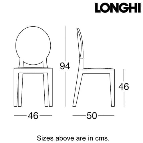 Damsel Dining Chair by Longhi