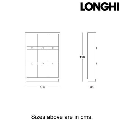 Emily Bookcase by Longhi
