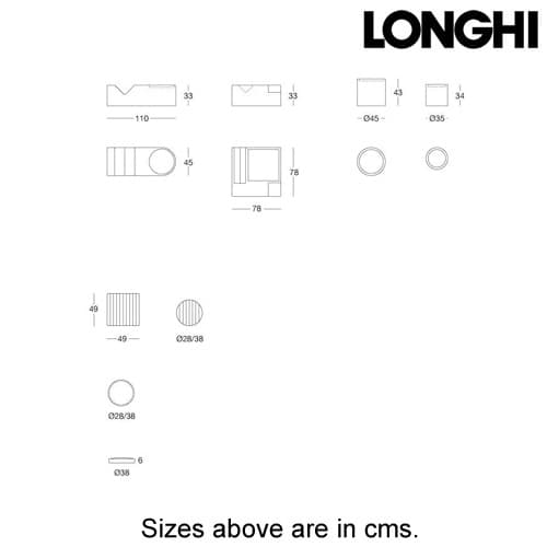 Roadster Coffee Table by Longhi