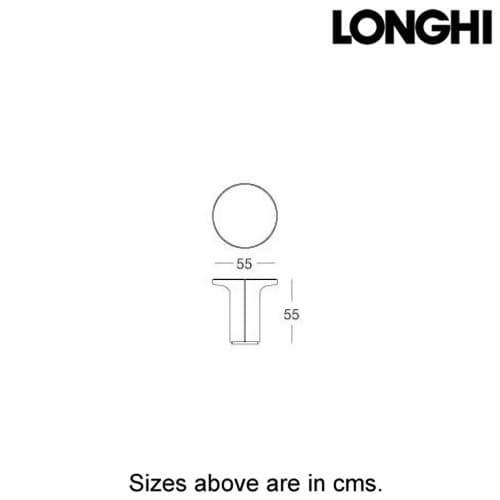 Re Side Table by Longhi