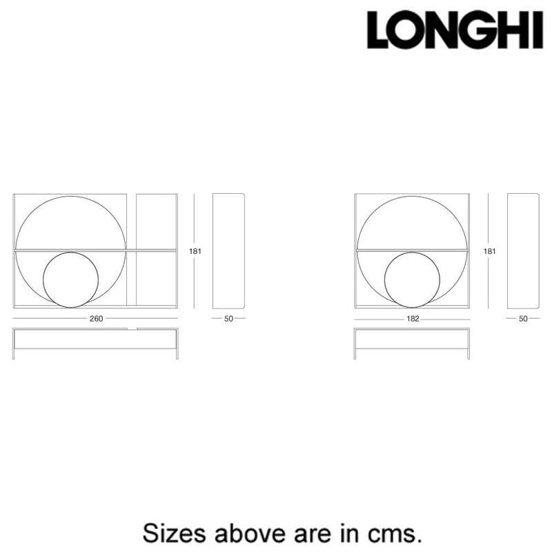 Note Console Table by Longhi