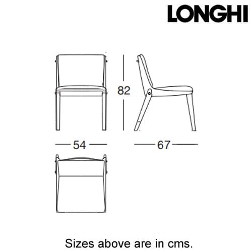 La Dining Chair by Longhi