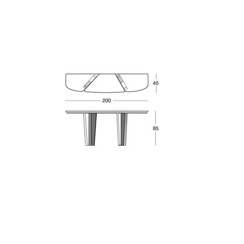 Keope Console Table by Longhi