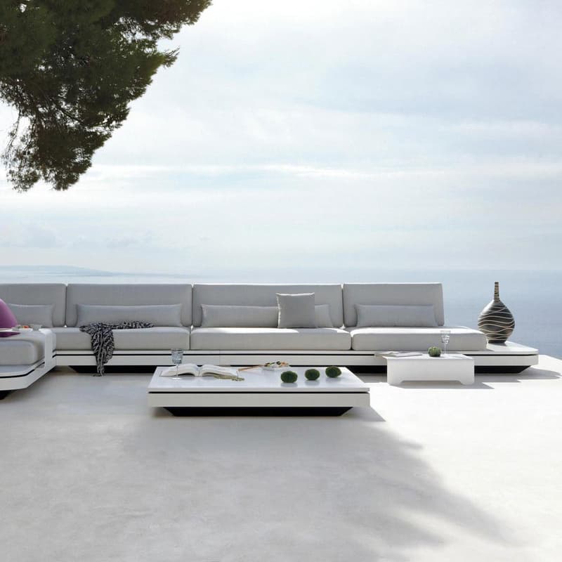 Elements Outdoor Footstool by Manutti