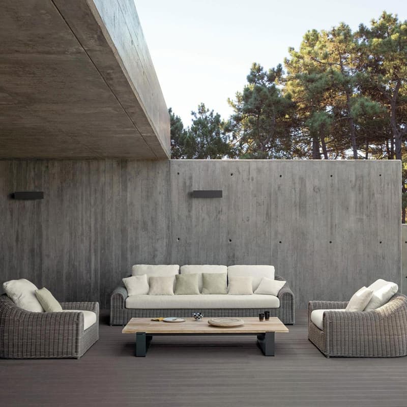 River Outdoor Sofa by Manutti