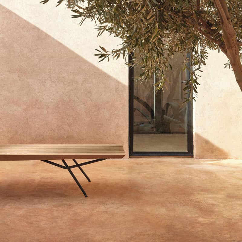 San Outdoor Bench by Manutti
