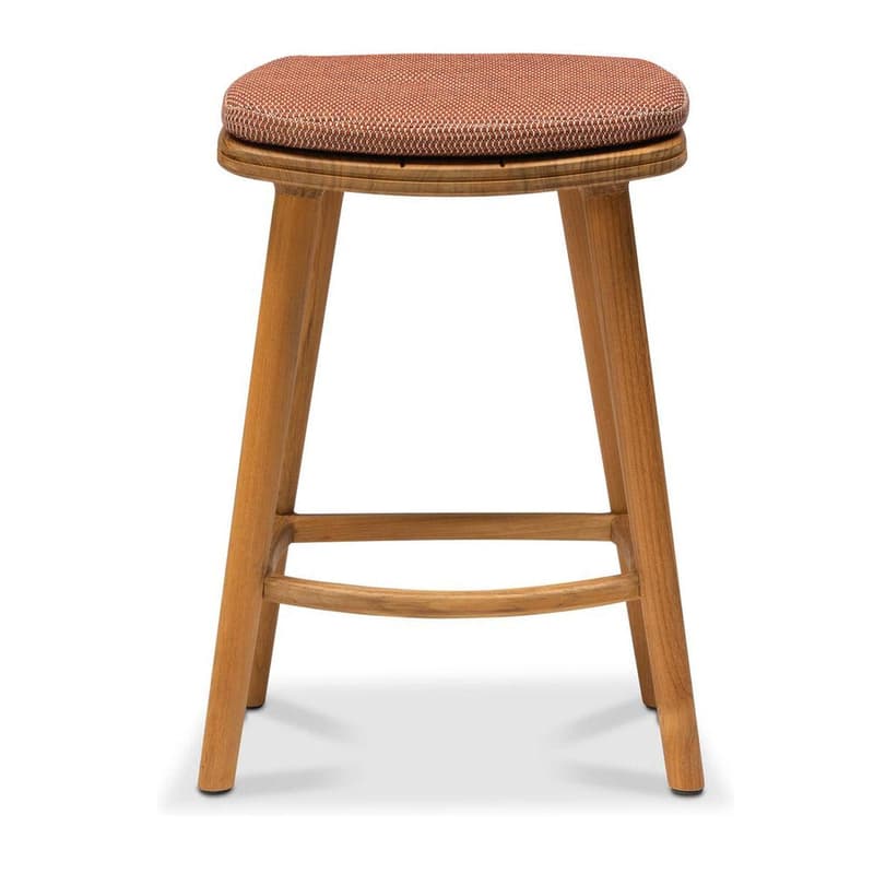 Solid Counter Outdoor Barstool by Manutti