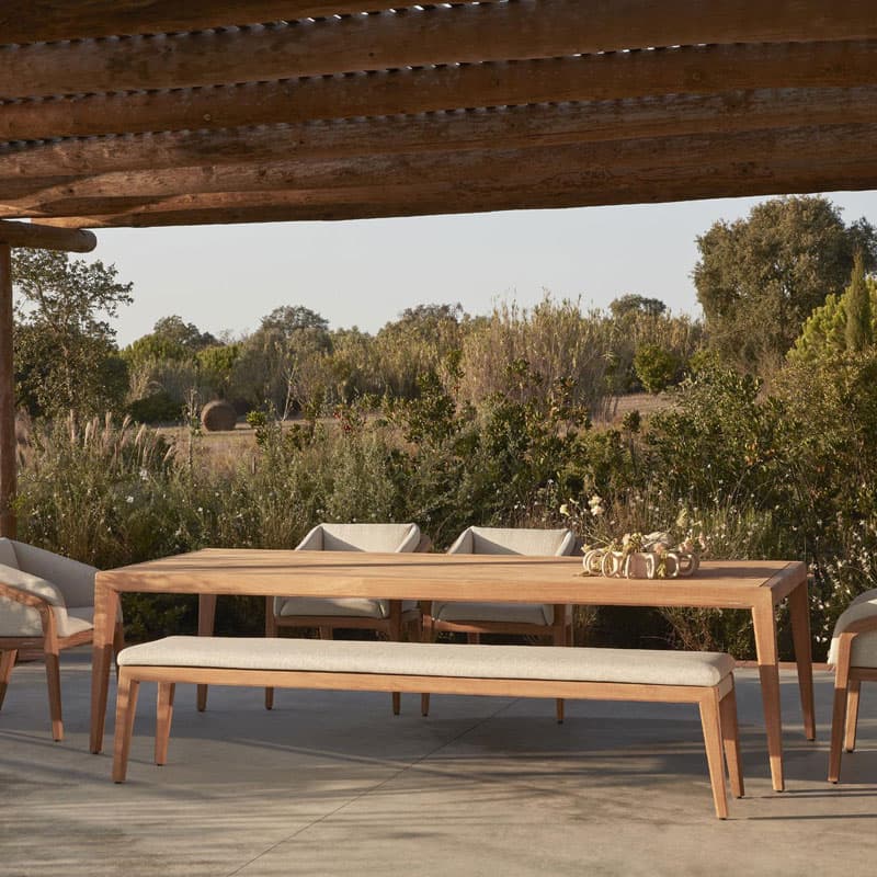 Sunrise Outdoor Bench by Manutti