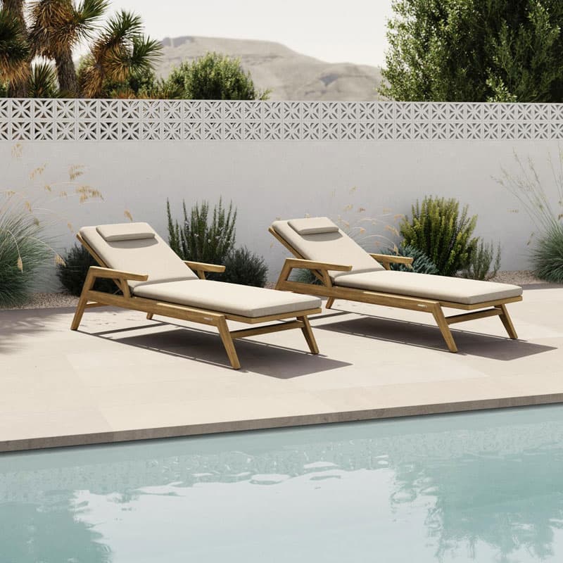 Sunrise Sun Lounger Manutti FCI London