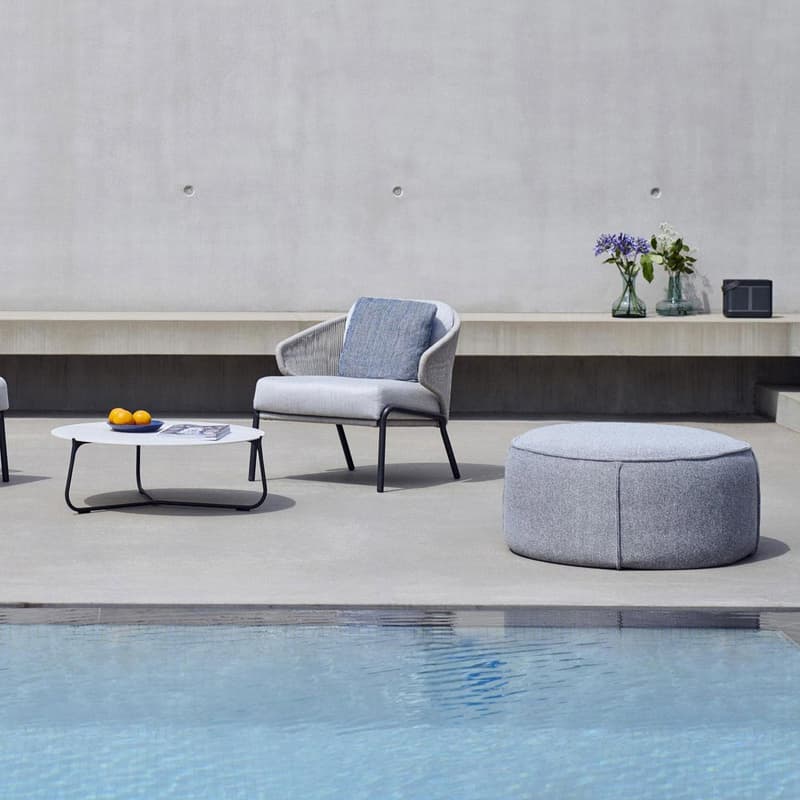 Touch Outdoor Footstool by Manutti