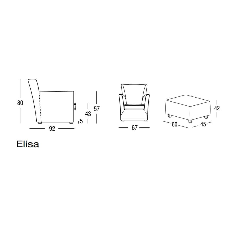 Elisa Lounger by Marac