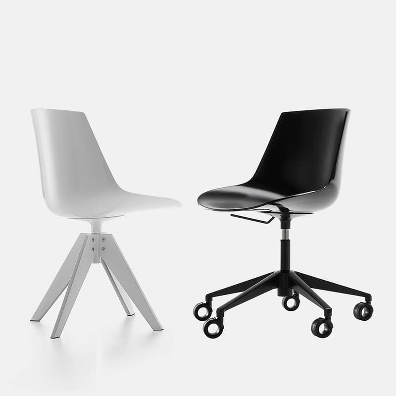 Flow Swivel Chair by Mdf Italia