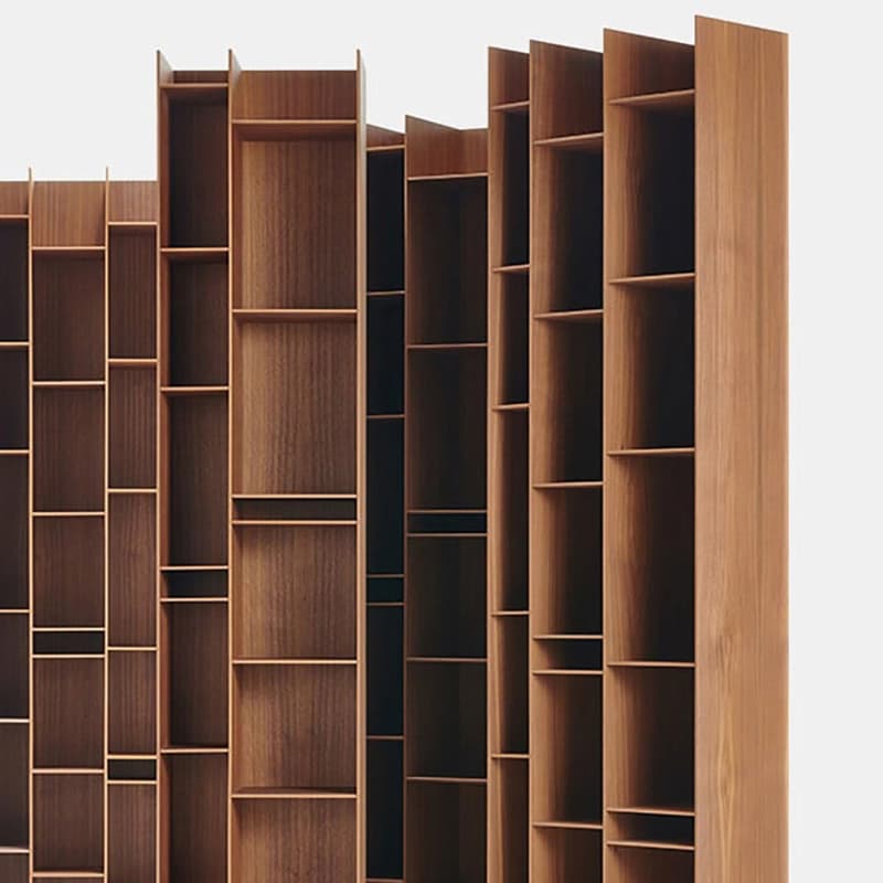 Random Wood Bookcase Mdf Italia FCI London