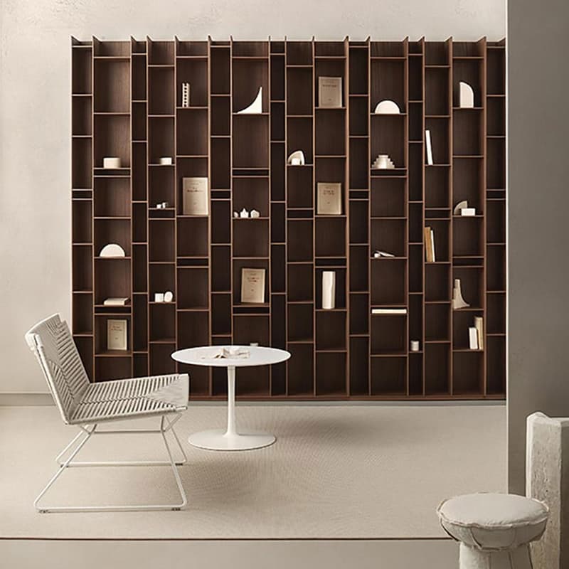 Random Wood Bookcase Mdf Italia FCI London