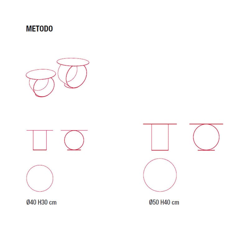 Method Coffee Table by Mdf Italia