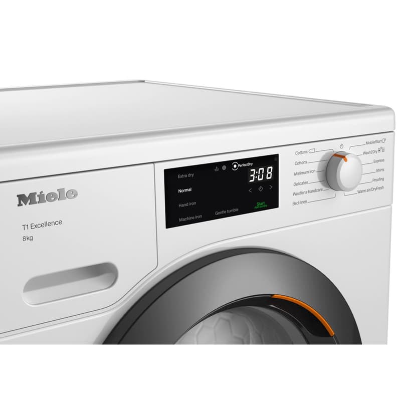 Ted265Wp 8Kg Tumble Dryers Washing Machine by Miele