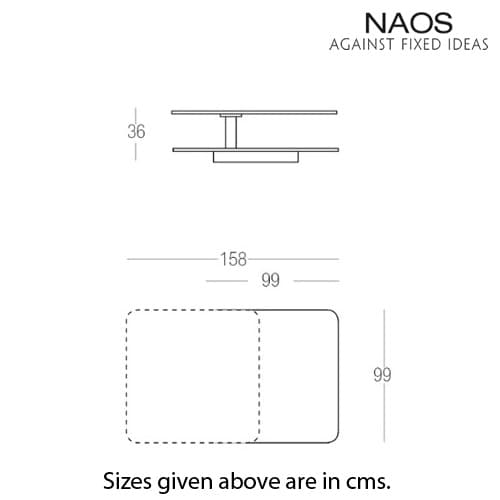 Amarcord Extending Coffee Table by Naos