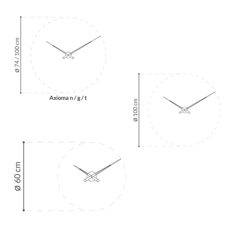 Axioma Clock by Nomon Clocks