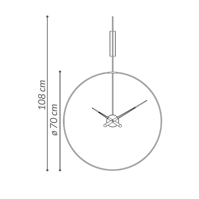 Daro Clock by Nomon Clocks
