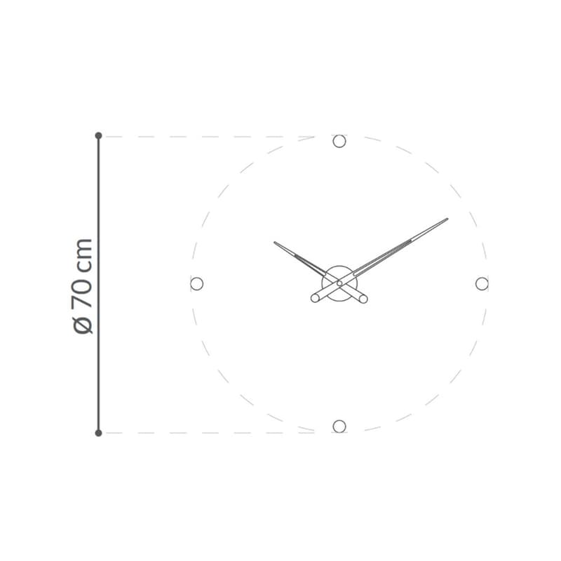 Rodon N Clock by Nomon Clocks