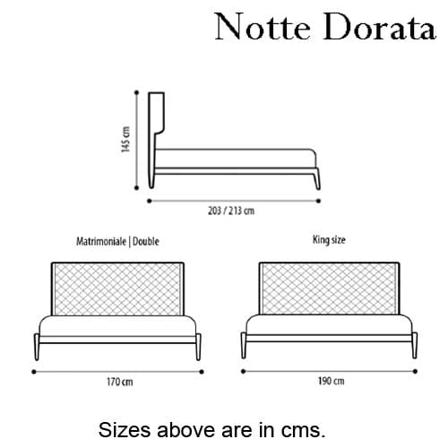 Hugs Double Bed by Notte Dorata