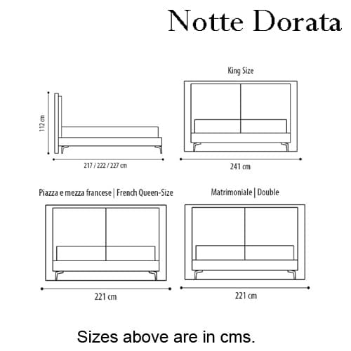 Double Double Bed by Notte Dorata