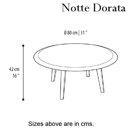Louis Coffee Table by Notte Dorata