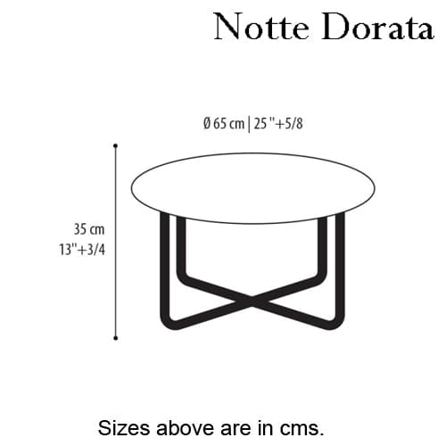 Bole Coffee Table by Notte Dorata
