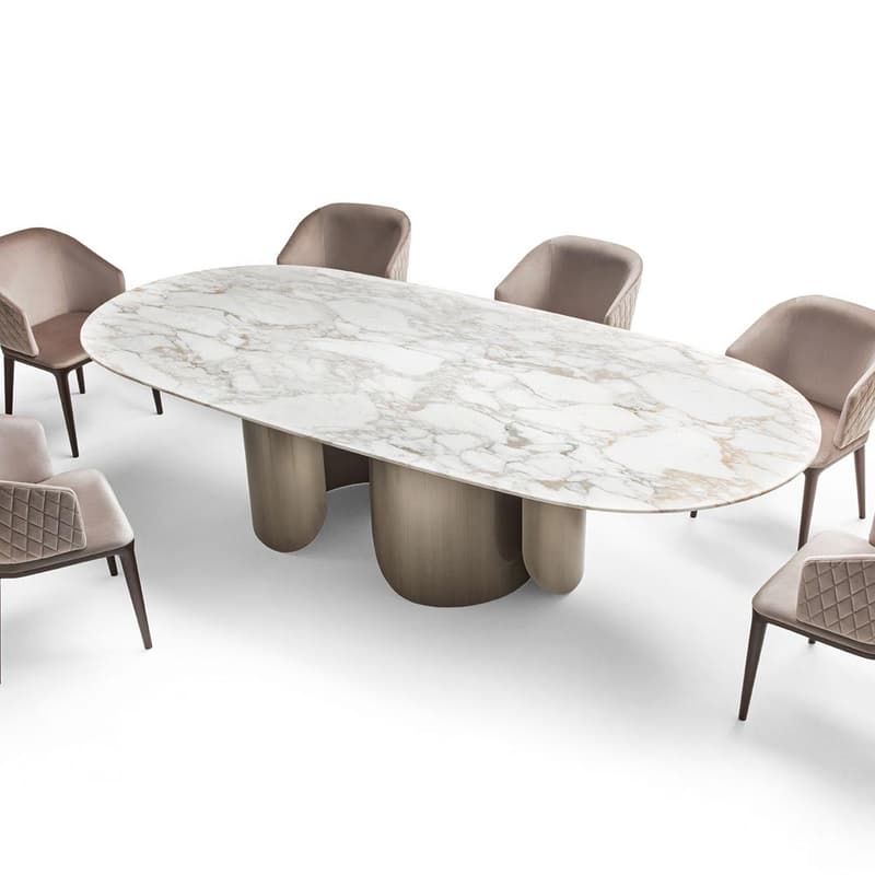 Oscar Oval Dining Table by Opera Contemporary