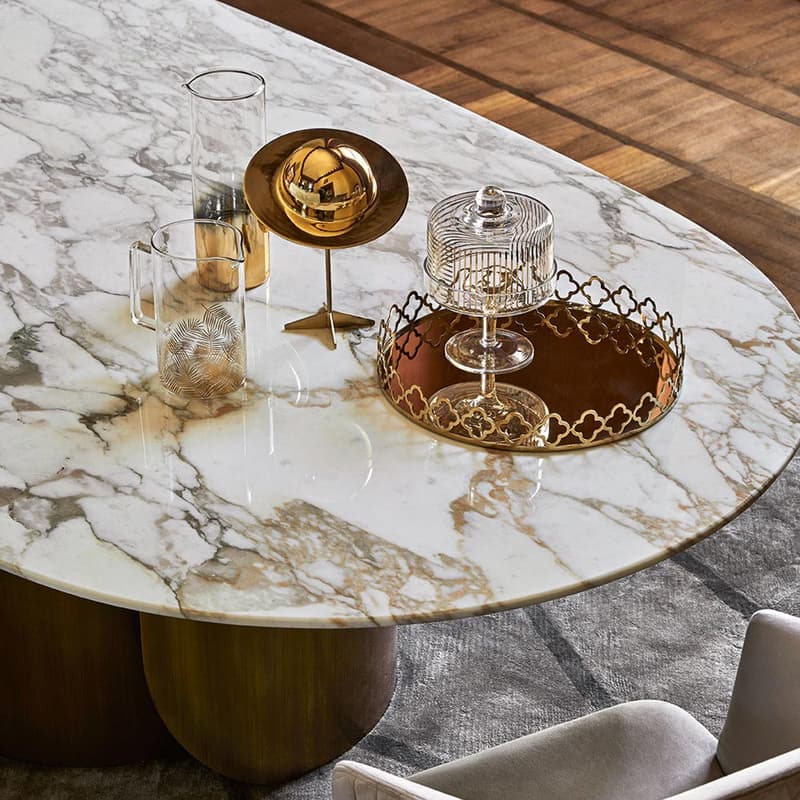 Oscar Oval Dining Table by Opera Contemporary
