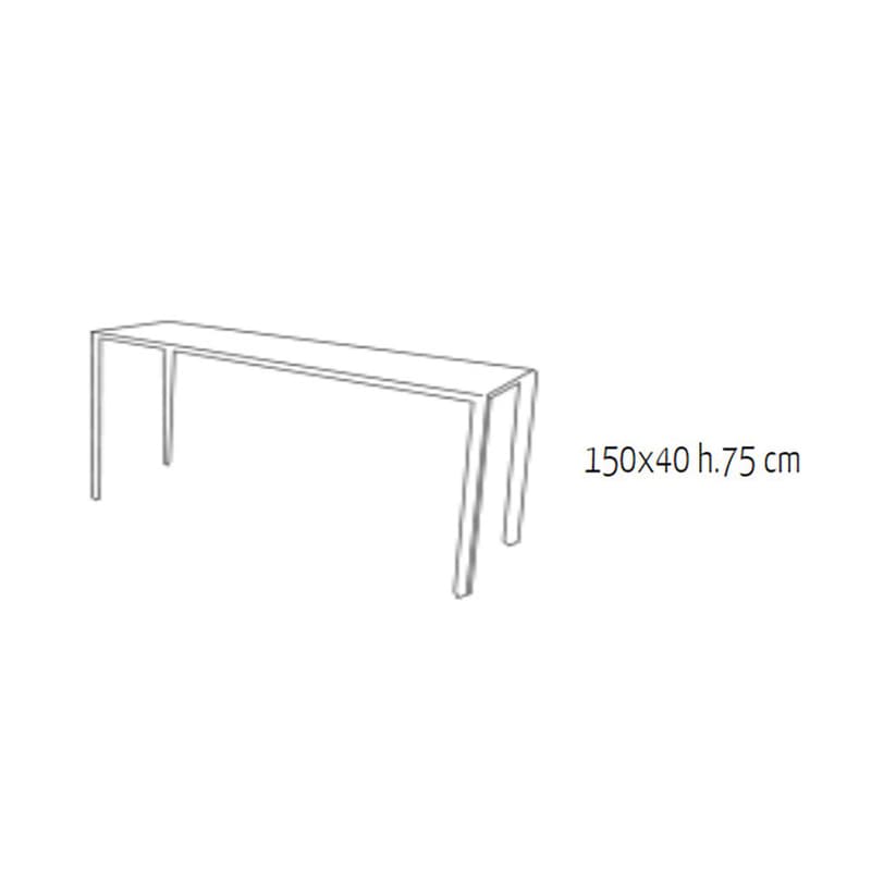 Wide Angle Console Table by Oris