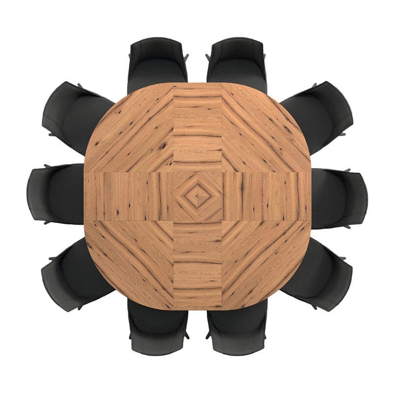 Big Round Extending Table Ozzio Italia FCI London