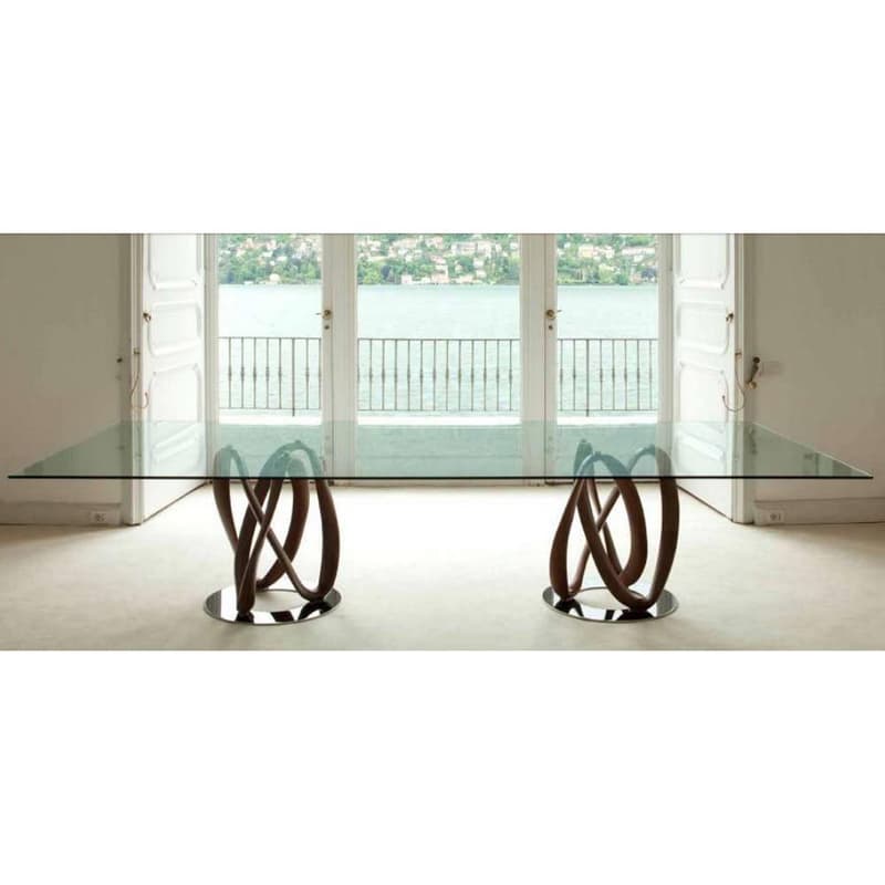 Infinity Rectangle C Dining Table by Porada