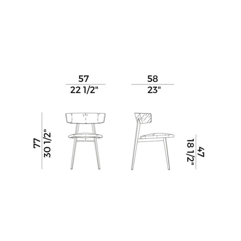 Otta Dining Chair by Potocco