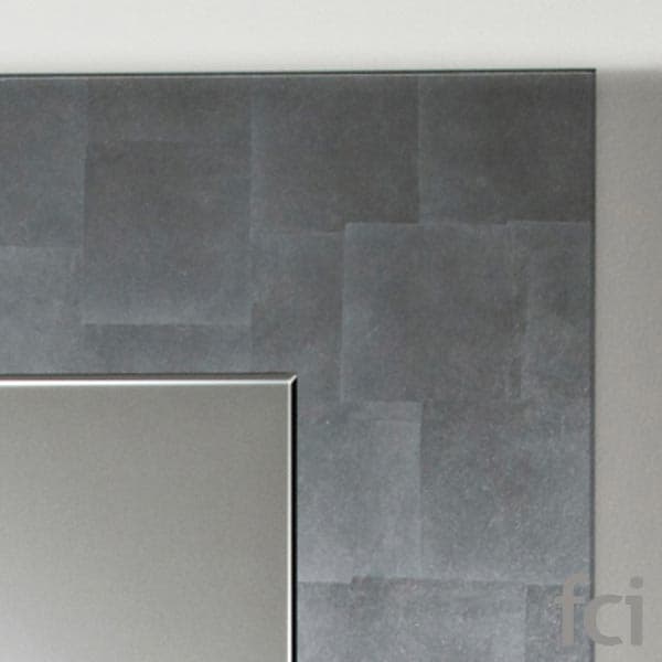 Basic Silver Square Wall Mirror by Reflections