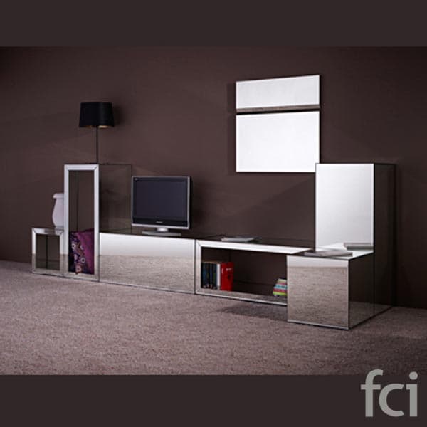 Box T Table Mirror by Reflections