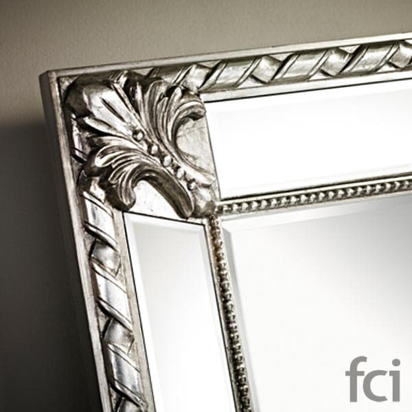 Castello Silver Wall Mirror by Reflections